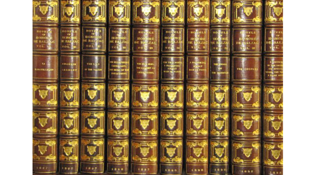 George Vanderbilt’s library collection of Balzac titles